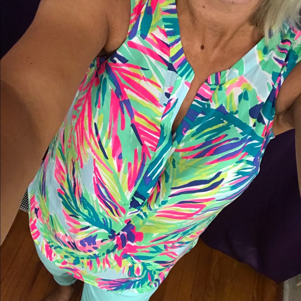 Lilly Pulitzer Sleeveless Blouse - XS
